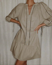 Load image into Gallery viewer, Linen Neutral Dress
