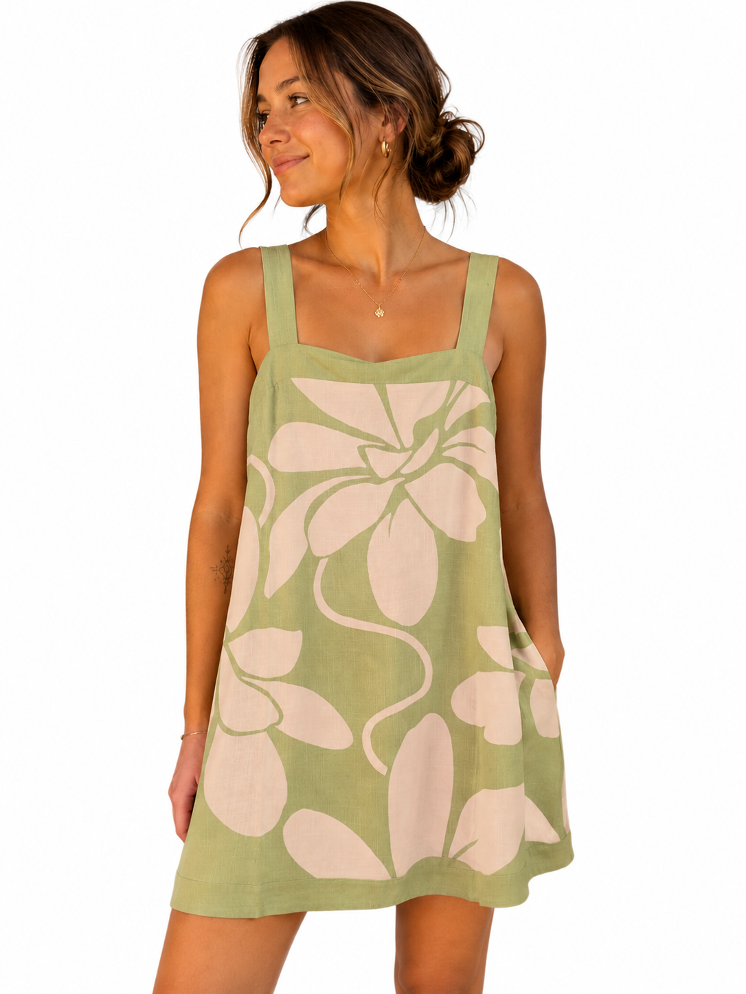 Matcha Mini Dress